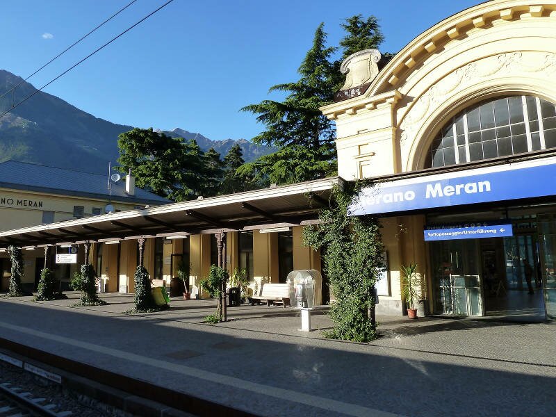 Treno della Val Venosta Merano e dintorni