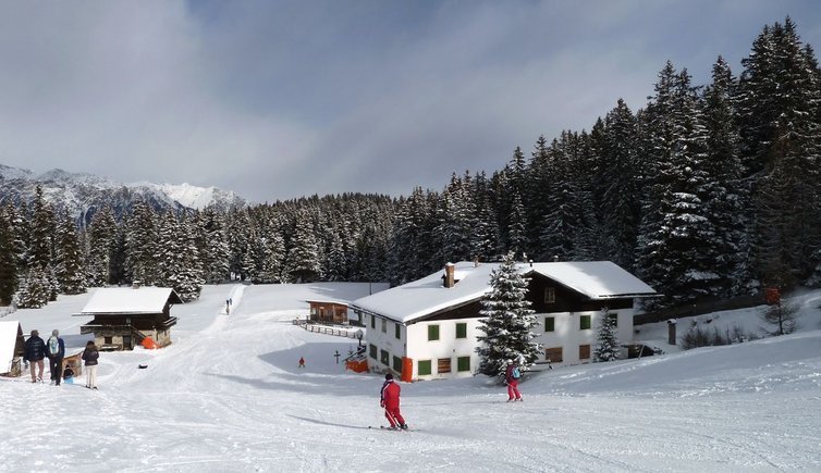 Vigiljoch Skifahrer Skigebiet