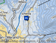 Map: Hotel Appartement Schmied Hans