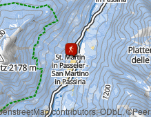 Karte: Gilf-Wasserfall Rundweg