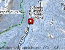 Map: Golfclub Passeier.Meran