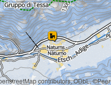 Mappa: Burg Hochnaturns / Castel Naturno