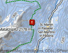 Map: steinhauser Waalweg