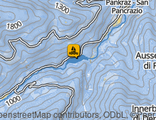 Karte: Pankrazer Stausee / Lago di Alborelo