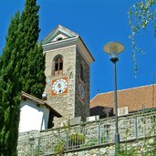 schenna kirchturm Pfarrkirche Maria Aufnahme