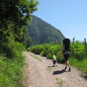 Fragsburger Wasserfall Wanderweg