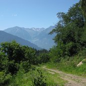 Fragsburger Wasserfall Rueckweg