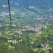 seilbahn hochmuth nach dorf tirol erdpyramiden