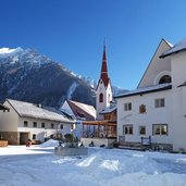 karthaus schnalstal winter ortsmitte