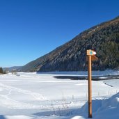 kuppelwies ulten winter zoggler stausee