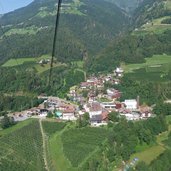 saltaus von seilbahn aus