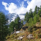 weg nr richtung oberglanegg alm aussicht hoher first