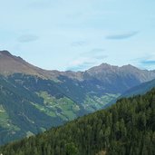 aussicht richtung walten jaufenpass