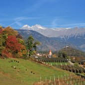 tisens umgebung herbst autunno tesimo