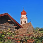 Tisens Herbst Kirche chiesa tesimo