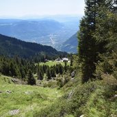 Hochgang Haus Blick von oben