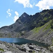 Innerer Milchsee Spronser Seen dahinter Tschigat