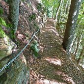 befestigter abschnitt meraner hoehenweg longfall muthoefe