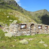 Spronser Seen Ruine Alte Meraner Huette