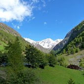 blick ins innere pfossental