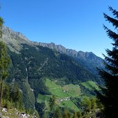 blick auf zieltal und talband