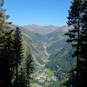 blick auf moos und rabenstein timmelsjoch