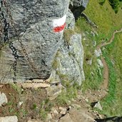 schlucht zw tablander alm und hochganghaus