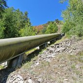 wasser druckleitung kraftwerk vernagter stausee naturns