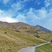 weg meran blick richtung plattinger