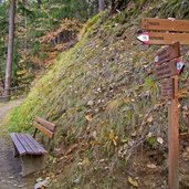 abzweigung waalweg schenna