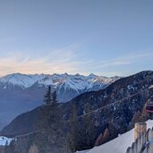 skigebiet meran aussicht auf meran