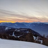 skigebiet meran aussicht auf meran alpen