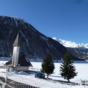 schnalstal vernagt am see winter