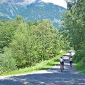 schlanders radweg westlich des dorfes