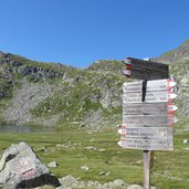 spronser seen wegweiser bei kaserlacke