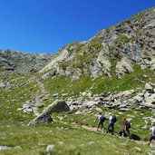 wanderer aufstieg spronser seen