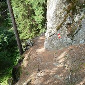 steiler abschnitt weg nr nach st pankraz