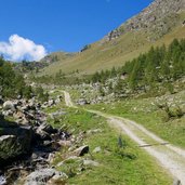 weg oberes kirchbergtal