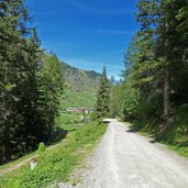 wanderweg bei pfelders