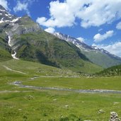 landschaft bei lazins alm