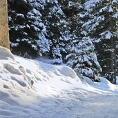 Meran Kreuzjoechl winter inverno escursione
