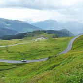 jaufenpass letzte kehren zur passhoehe