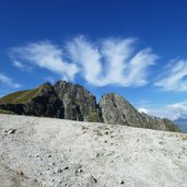 blick auf die ifinger gipfel