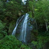 wasserfall am passer schluchtenweg