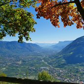 vellau aussicht meran algund etschtal herbst