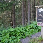 naturpark schild