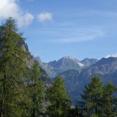 blick richtung marmorwand bei schneeberg