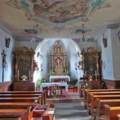 tschirland bei naturns kirche innen