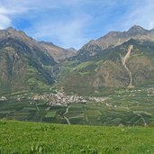 aussicht von quadrat nach partschins