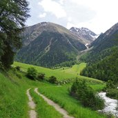 matschertal ackerwaalweg nahe glieshof